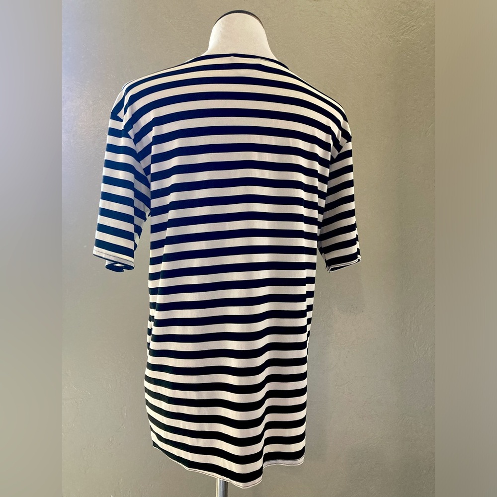 Black and White Striped Top Size Large - Picture 5 of 5